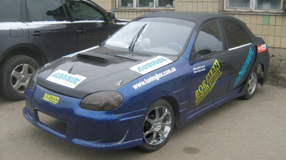 Daewoo Sens синій металік
