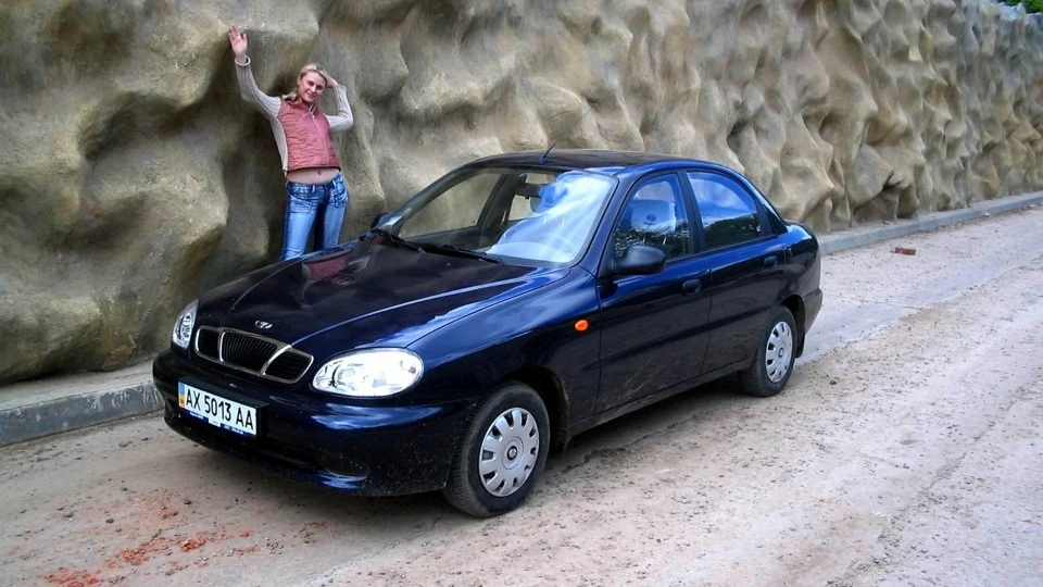 Daewoo Sens синій металік 2
