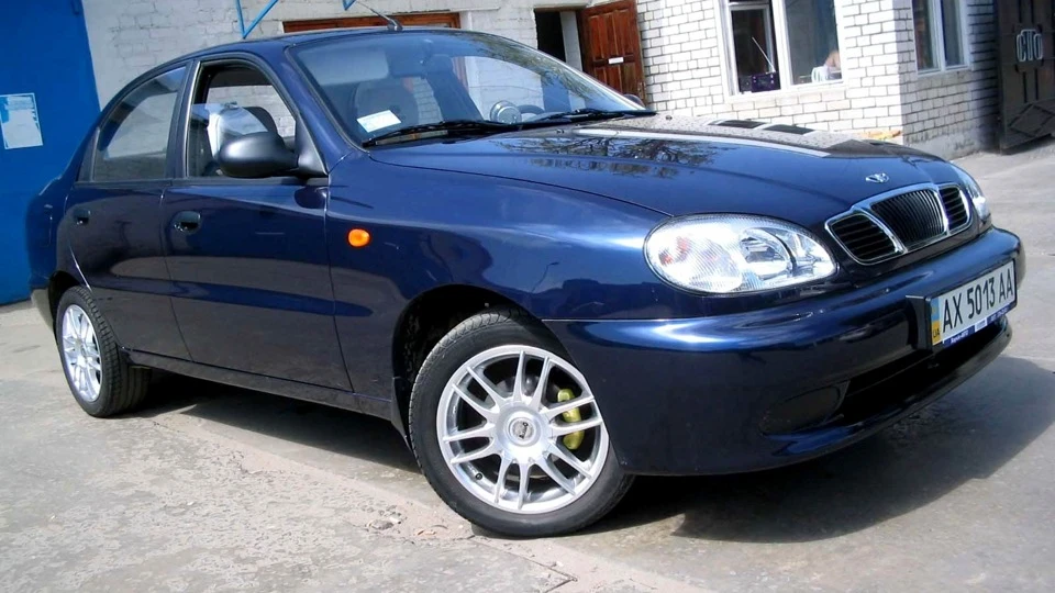 Daewoo Sens синій металік 3