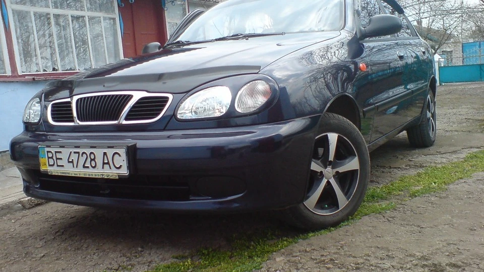 Daewoo Sens синій металік =) 3