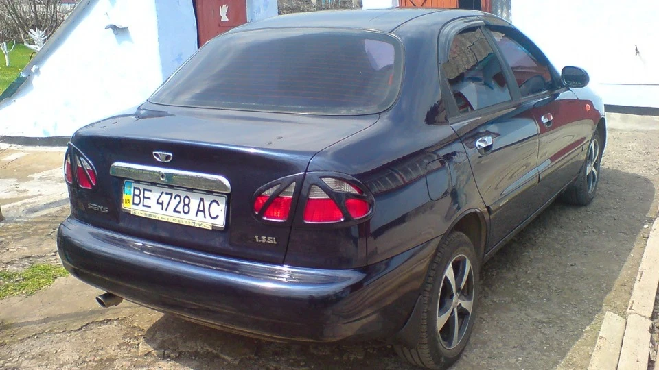 Daewoo Sens синій металік =) 4