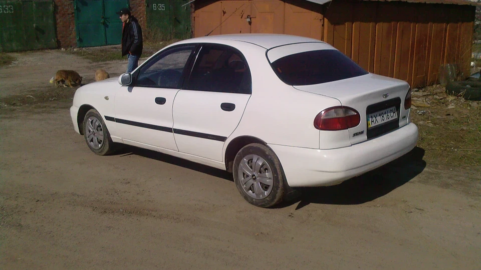 Daewoo Sens таксі з пробігом 550 тис