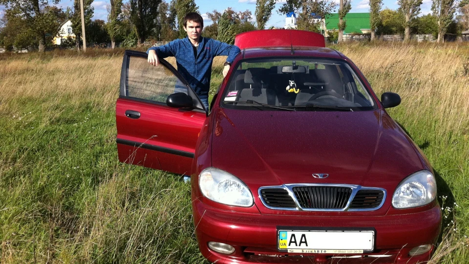 Daewoo Sens Темна вишня. 2