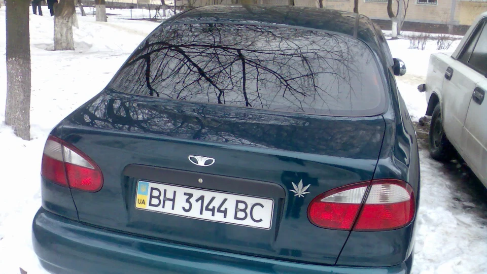 Daewoo Sens зеленка 3