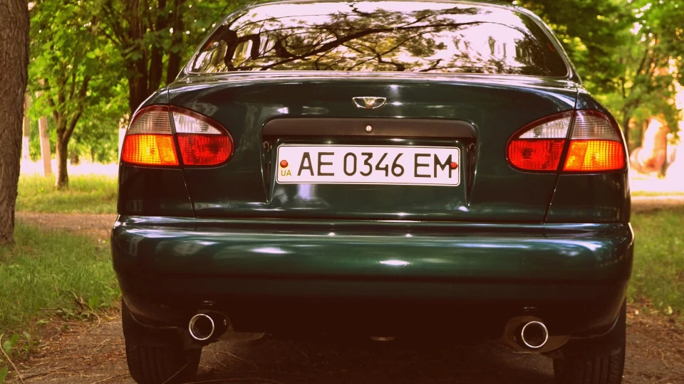 Daewoo Sens зелений метал 3