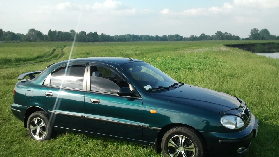 Daewoo Sens Зелений металік 4
