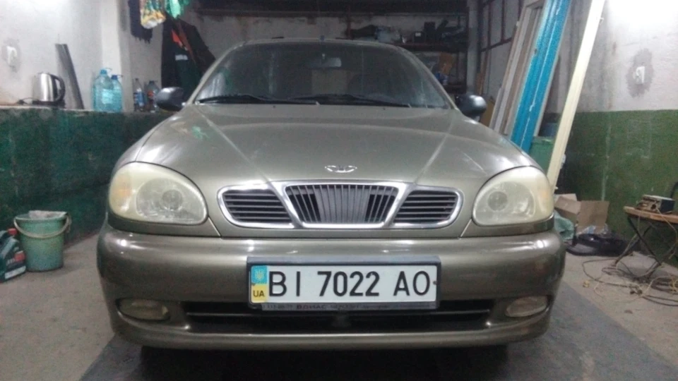 Daewoo Sens зелений жоповоз