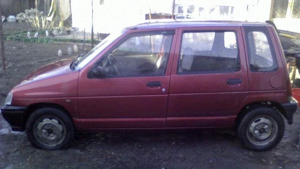Daewoo Tico Червоний металік, 0.8 2