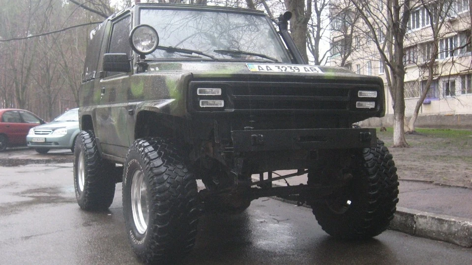 Daihatsu Rocky Джульбарсе перемутили 2
