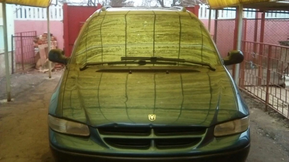 Dodge Caravan Синій Додік 2