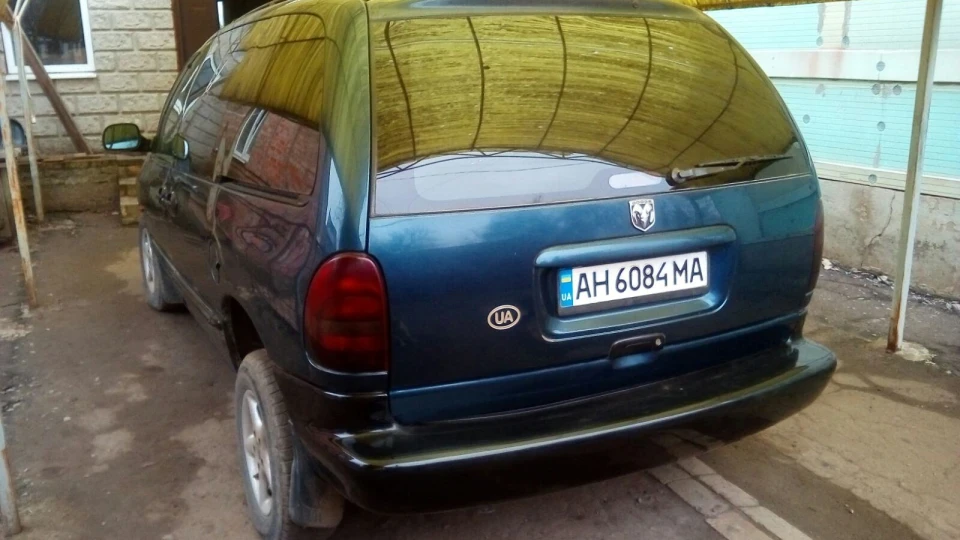 Dodge Caravan Синій Додік 3