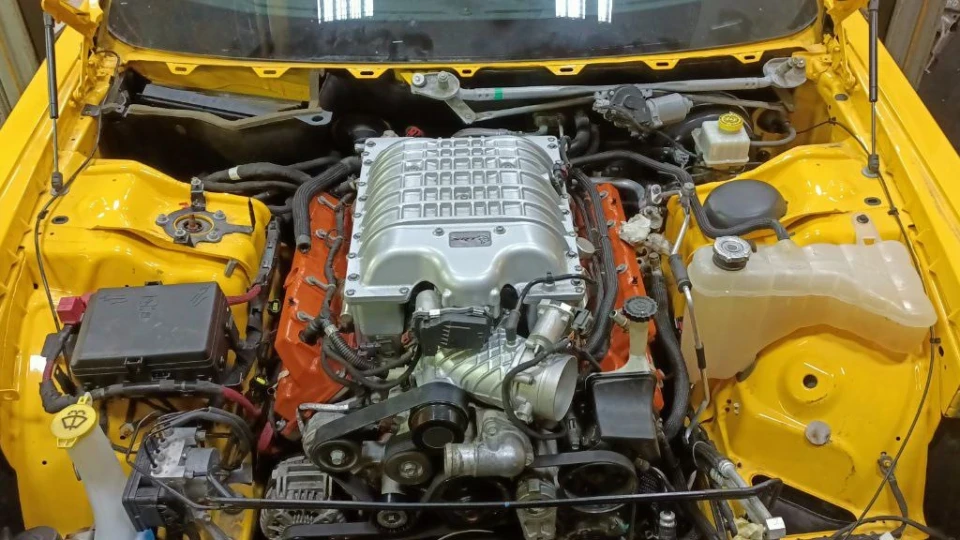 Dodge Challenger HellCAT МКПП 3