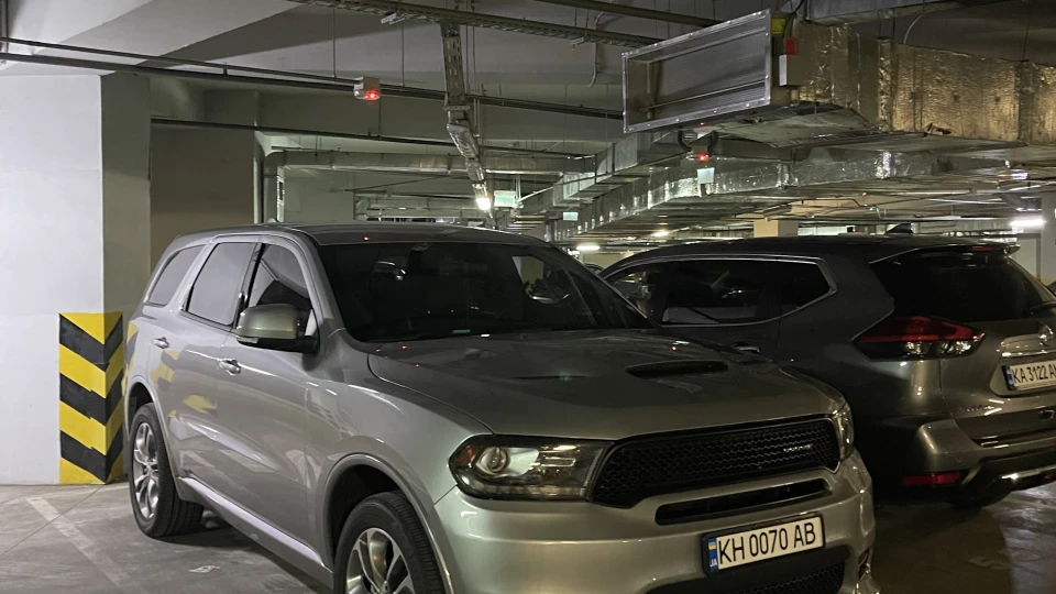 Dodge Durango Сірий Дурік 2