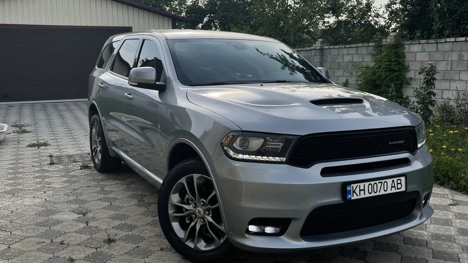 Dodge Durango Сірий Дурік 4