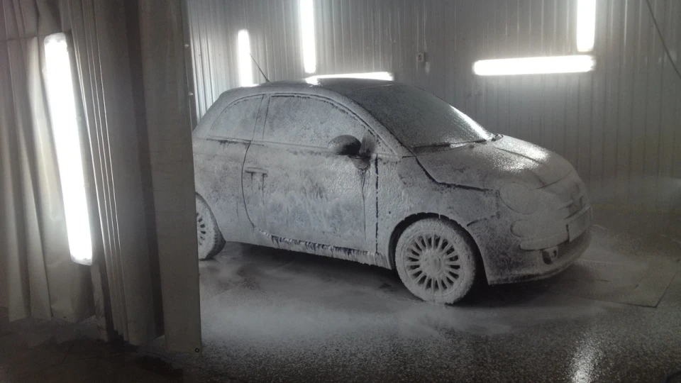 FIAT 500 Синій чистик 4
