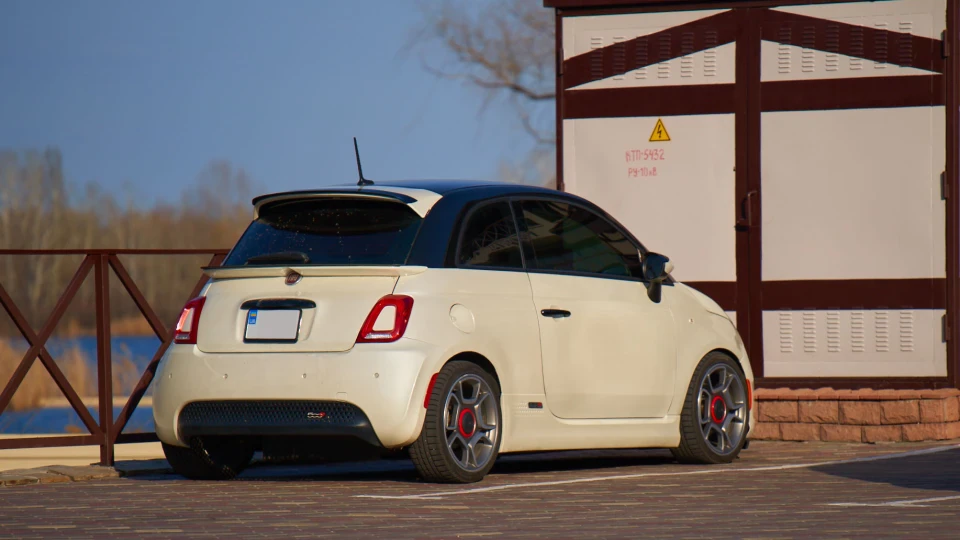 FIAT 500E EV urban electric