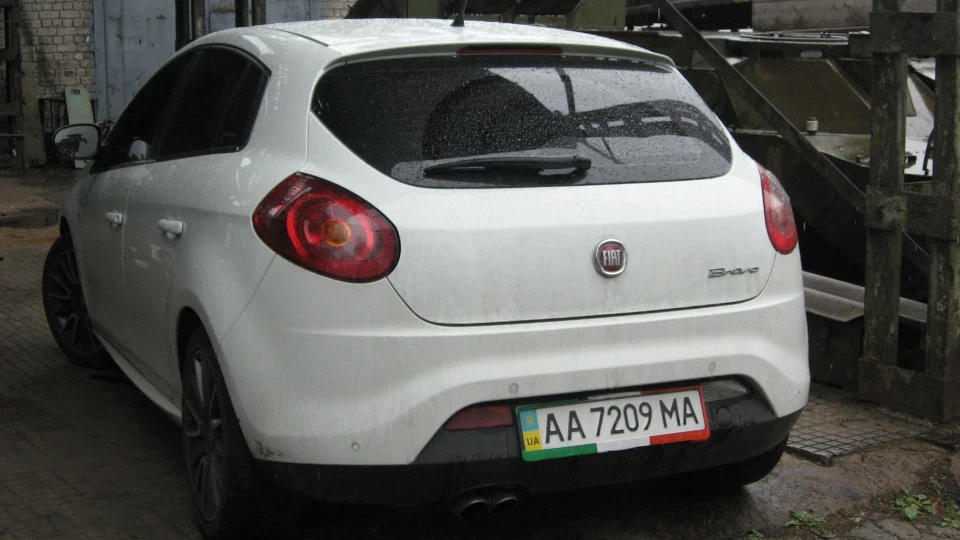 FIAT Bravo white 1.4 turbo 2