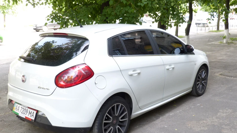FIAT Bravo white 1.4 turbo 4