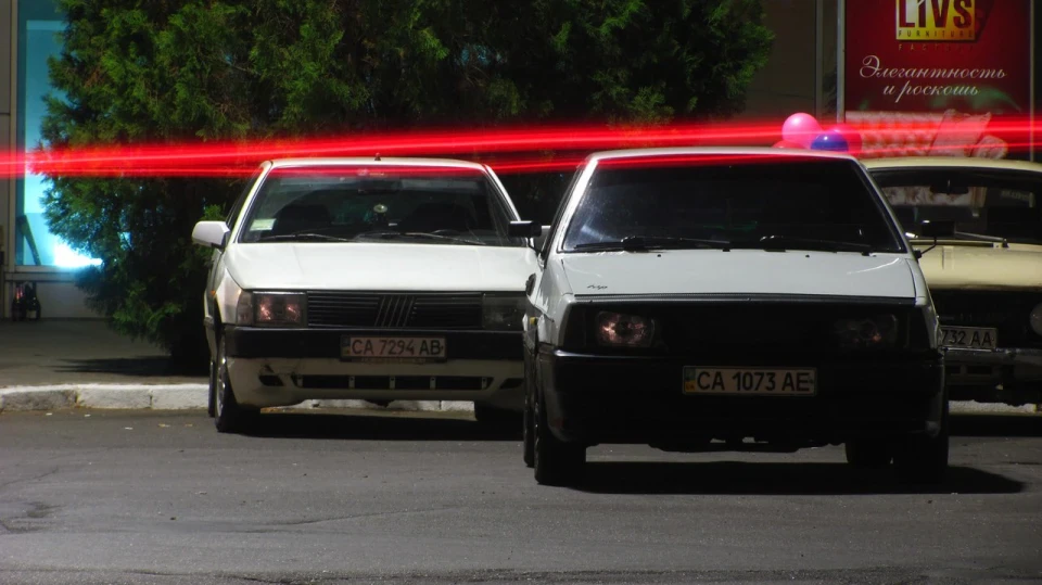 FIAT Croma 2,0 white Ghost rider 3