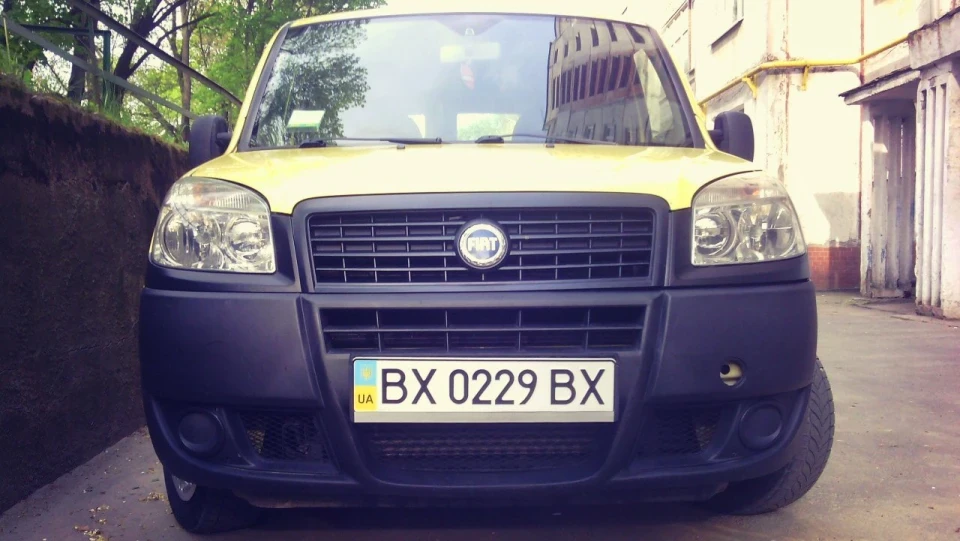 FIAT Doblo Жовта Блискавка 3
