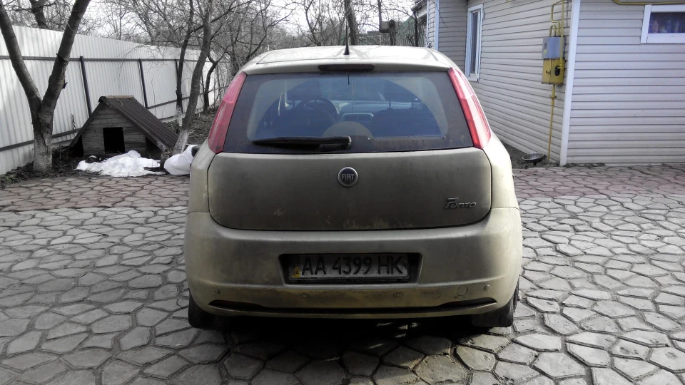 FIAT Grande Punto 1,4 8v гбо 2