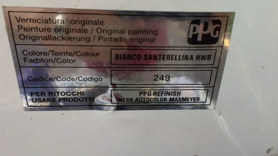 FIAT Grande Punto Bianco Santerellinа HWB 5