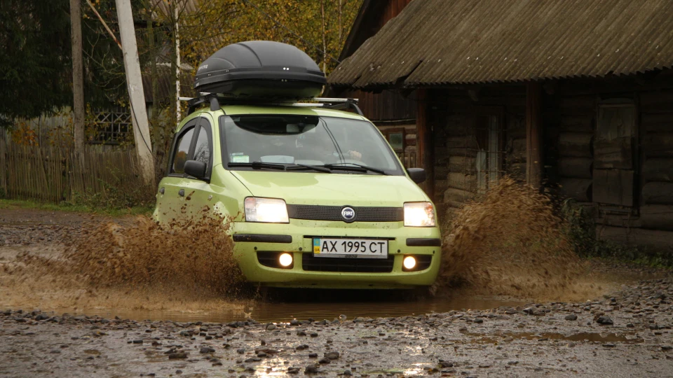 FIAT Panda зелений всюдихід 2