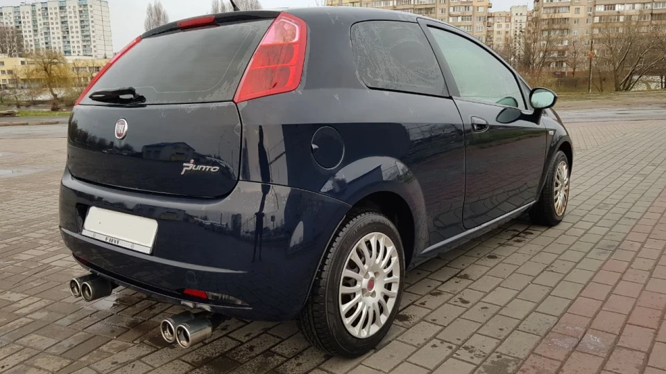 FIAT Punto Малюк і 4 труби 3