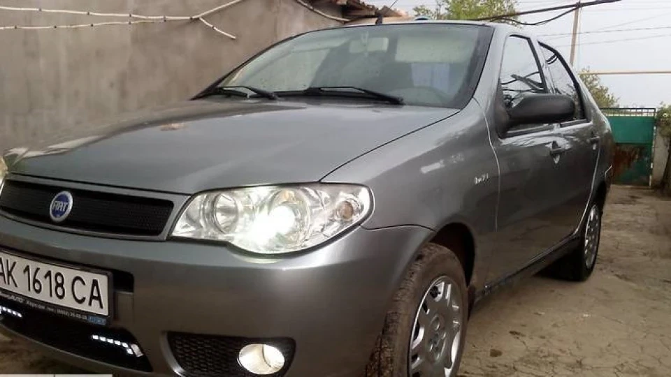FIAT Siena сірий металік