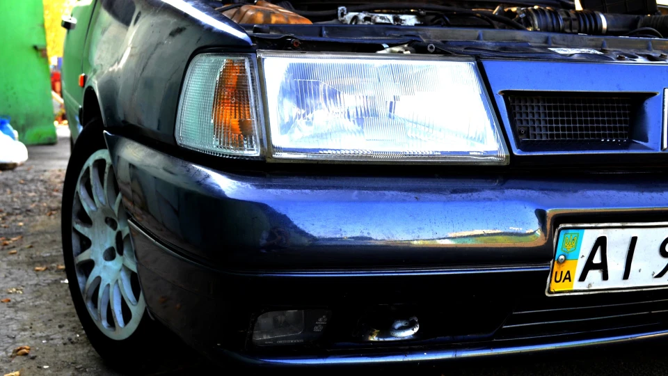 FIAT Tempra Мокрий асфальт 2