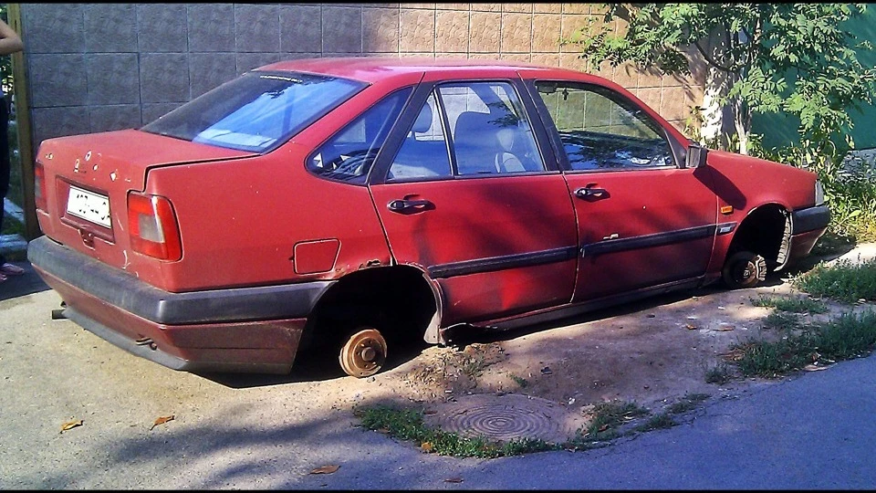 FIAT Tempra Стара, іржава Італія! 2