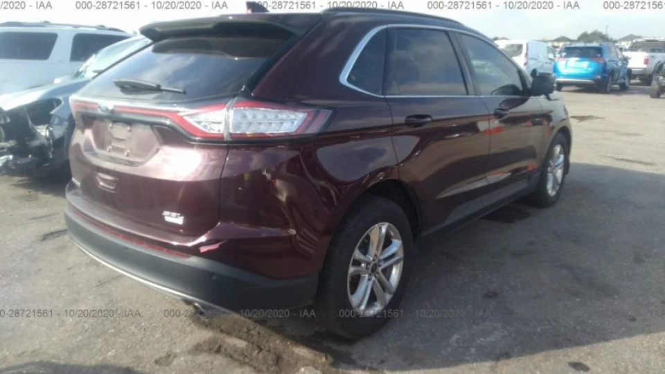 Ford Edge SEL 2.0 Mroon 3