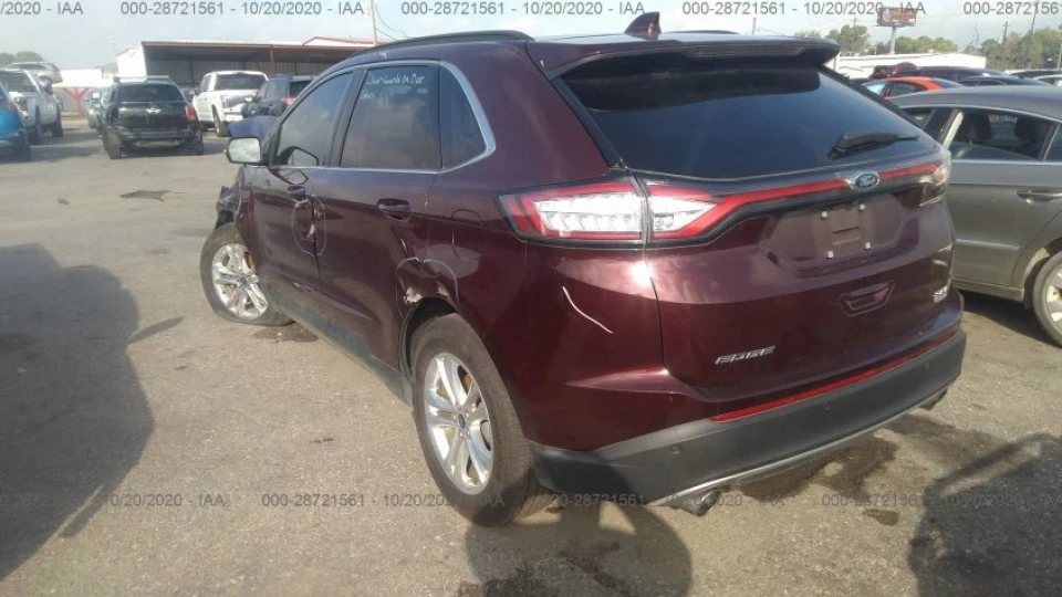 Ford Edge SEL 2.0 Mroon 4