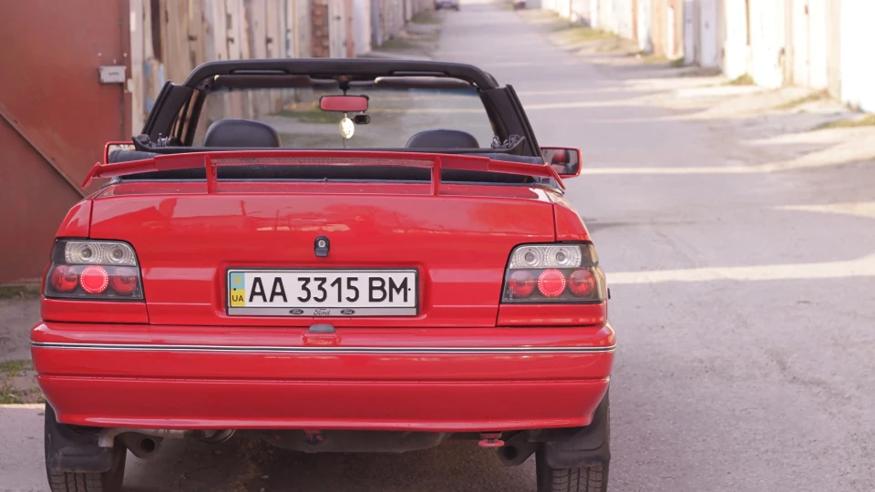 Ford Escort кабріолет 4