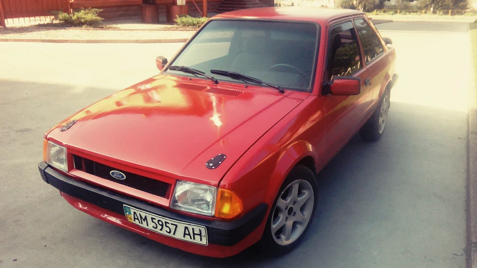 Ford Escort Mk3 Red Edition RIP(( 5