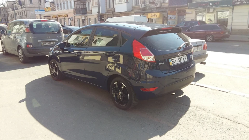 Ford Fiesta 1.0 літр Синій Турбо 2