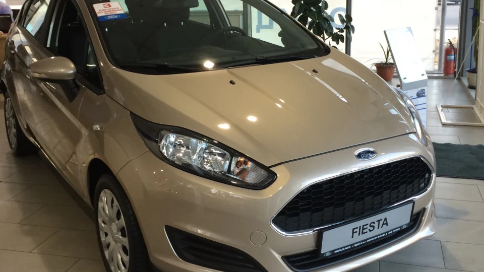Ford Fiesta Beige Silk Ecoboost