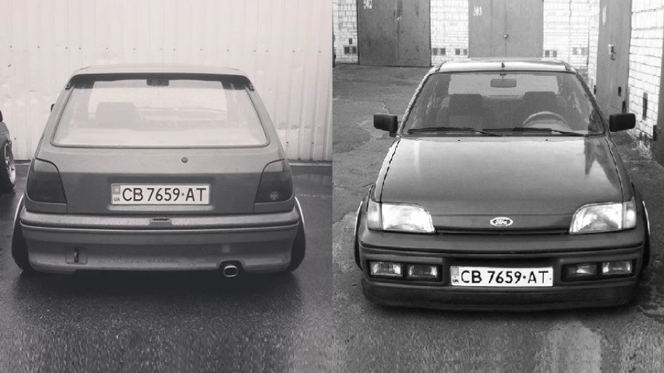 Ford Fiesta mk3 | SHUFFLEGANG 3