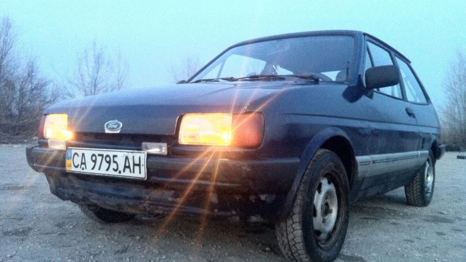 Ford Fiesta Перший корч 3