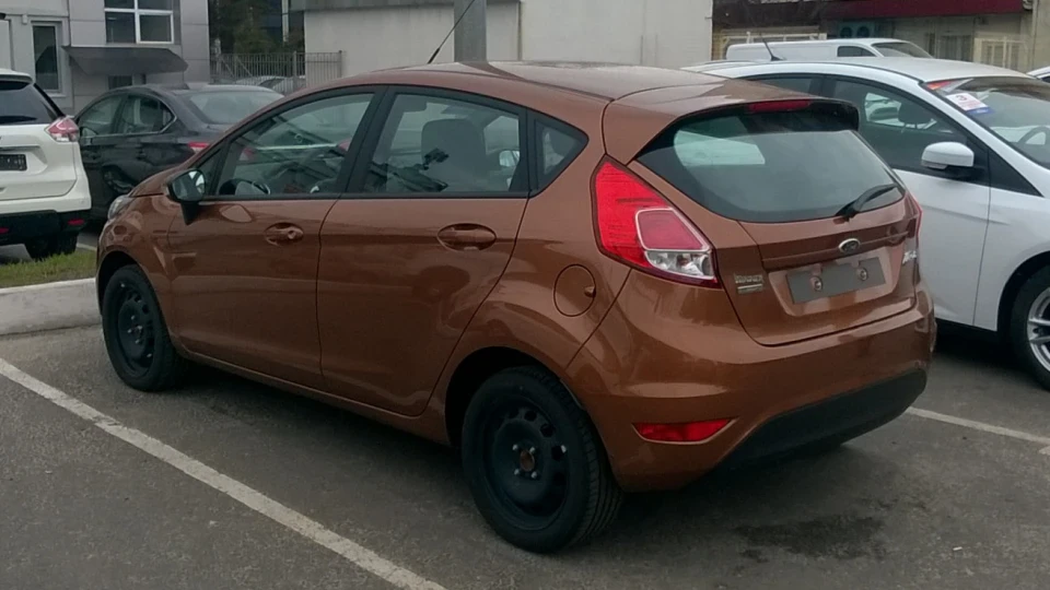 Ford Fiesta Рудий лис