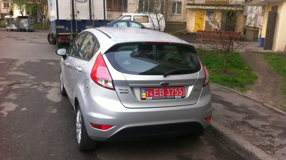 Ford Fiesta Сірий Diesel 3