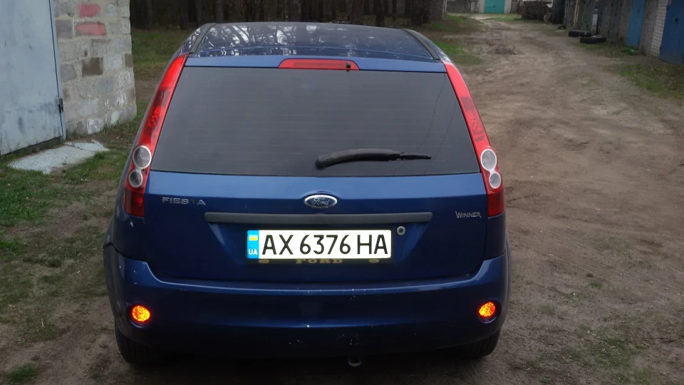 Ford Fiesta Синяя пташка ) 3