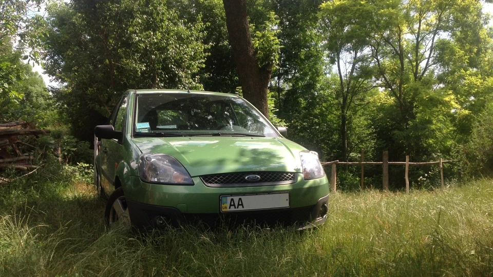 Ford Fiesta Зелена 2