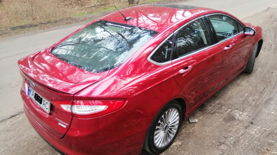 Ford Fusion (America) червоний титан 2.0 турбо 3