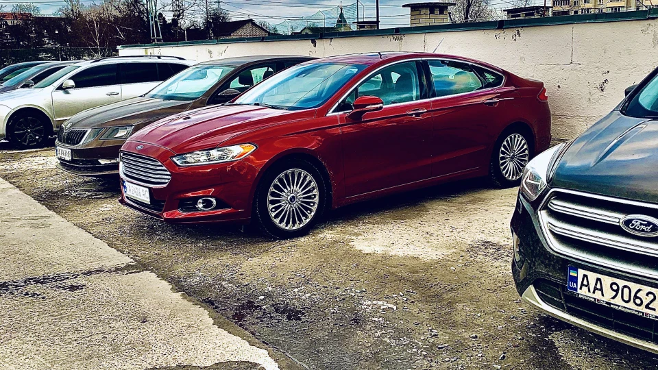 Ford Fusion (America) Ruby Red 2.0 ecoboost 2