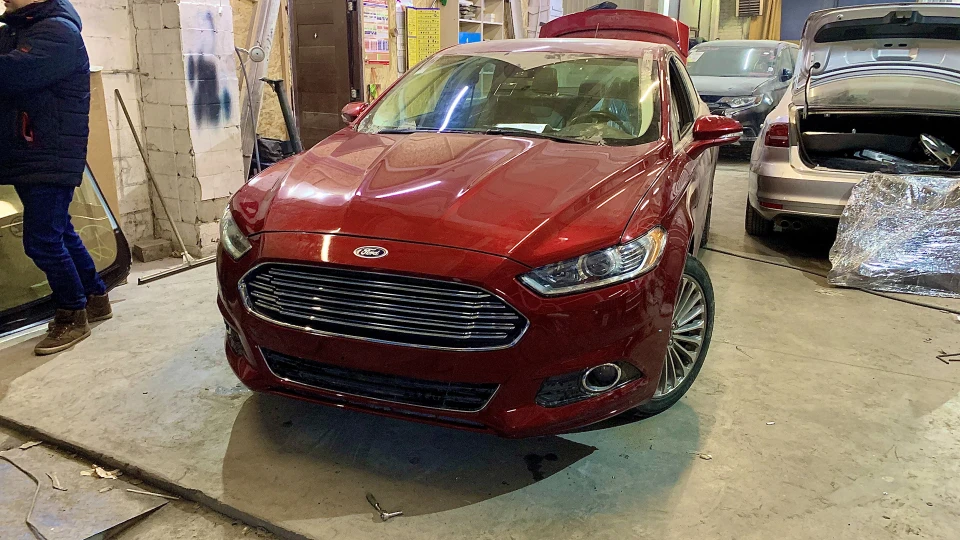 Ford Fusion (America) Ruby Red 2.0 ecoboost 3