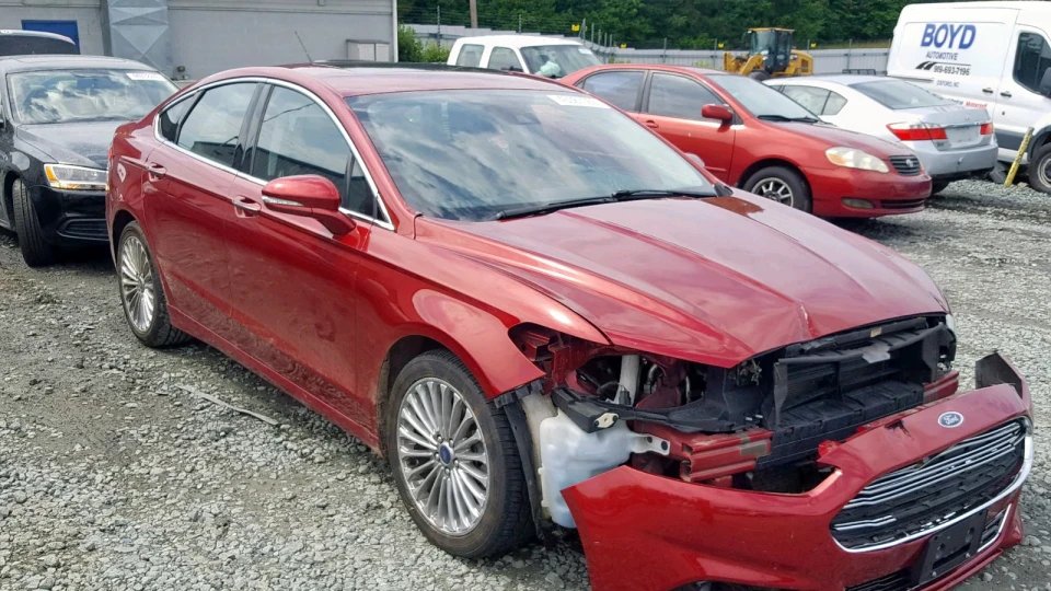 Ford Fusion (America) Ruby Red 2.0 ecoboost 5