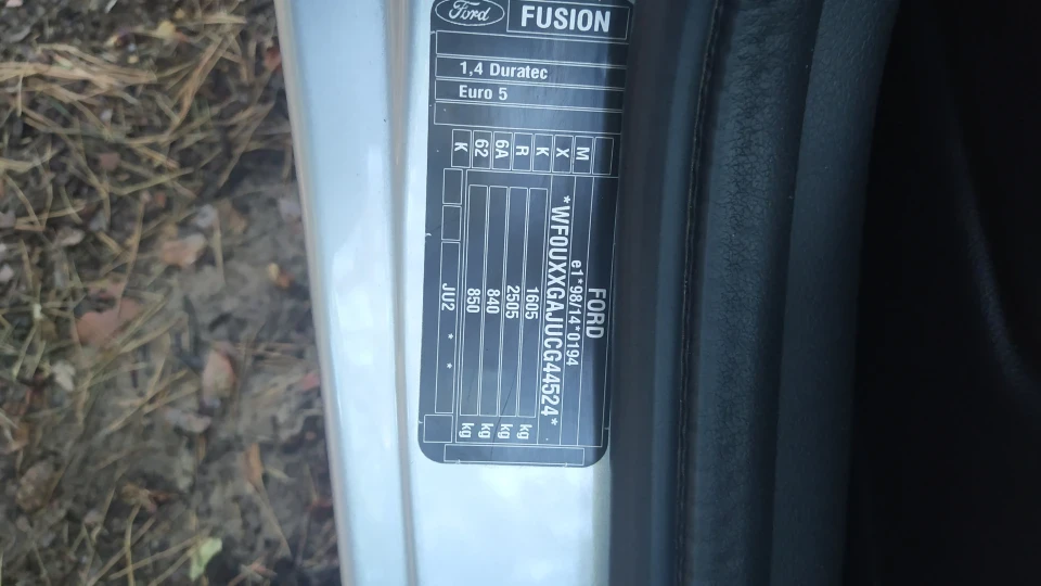 Ford Fusion 1,4 4