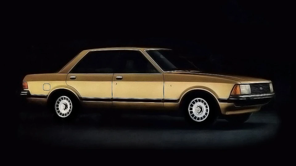 Ford Granada Gold metallic 4