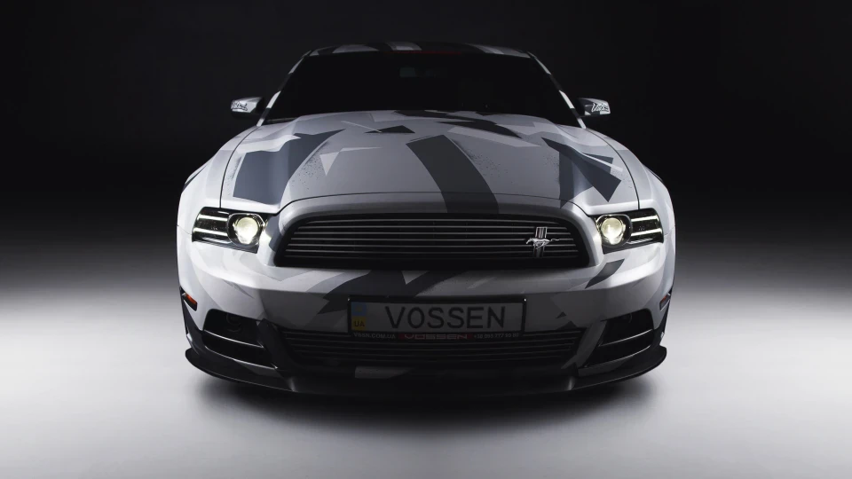 Ford Mustang міський камуфляж 5